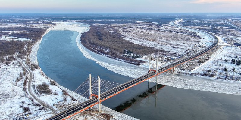 Автомобильная дорога М-12 Москва — Нижний Новгород — Казань, мостовой переход через реку Оку
