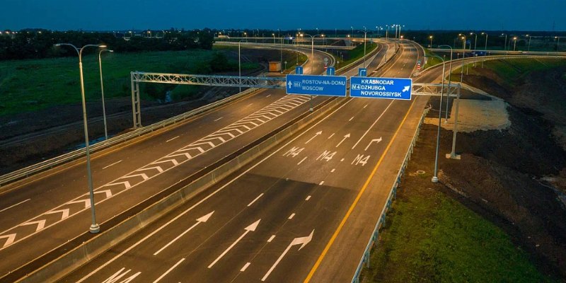Автомобильная дорога М-4 «Дон»: Москва — Воронеж — Ростов-на-Дону — Краснодар — Новороссийск